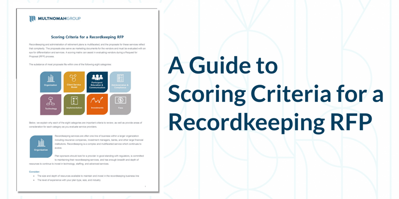 Scoring Criteria for a Recordkeeping RFP