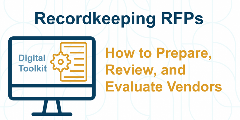 rfp记录:如何准备、审查和评估供应商