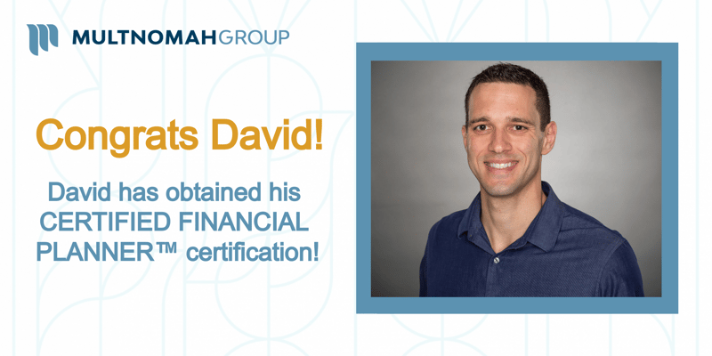 David Imhoff Obtained CFP® Certification