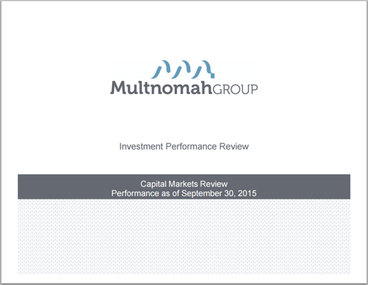 3rd Quarter 2015 Market Update