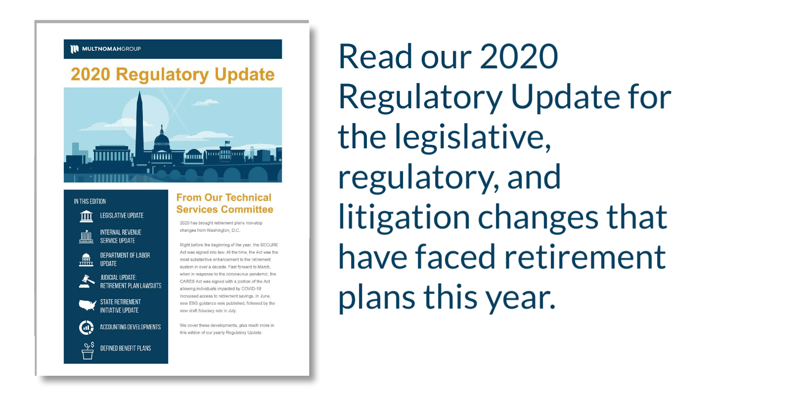 Read our 2020 Regulatory Update