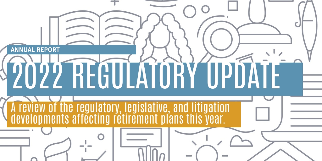 2022 Retirement Plan Legislative Update