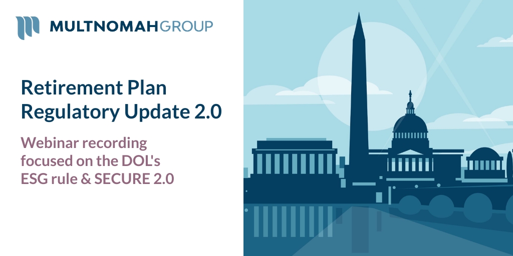 SECURE 2.0 Webinar Wrap Up
