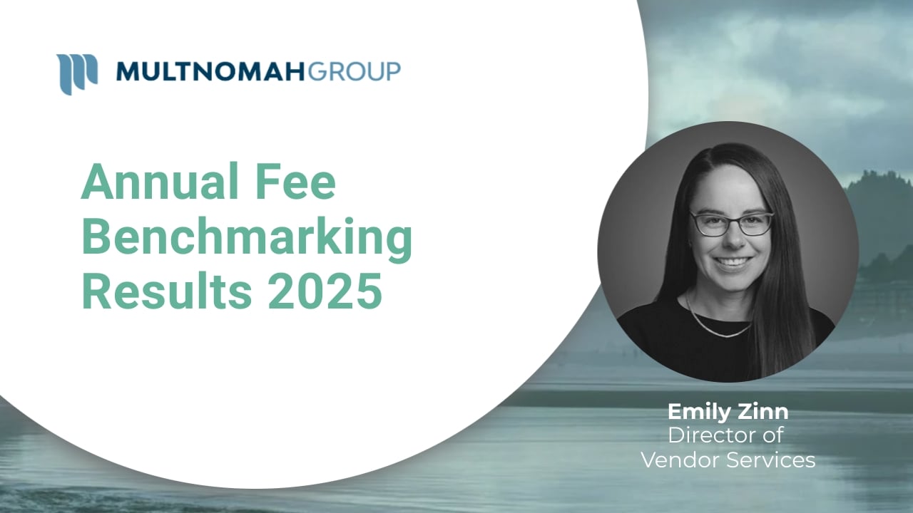 Webinar Recording: A Review of our Annual Retirement Plan Fee Benchmarking