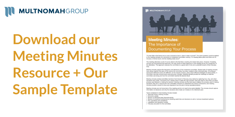 Don't Underestimate the Importance of Meeting Minutes